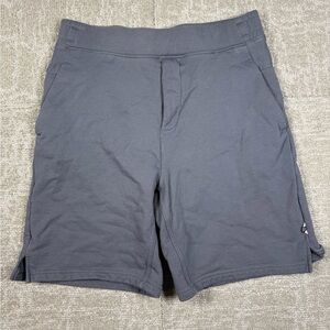 On Cloud Running Sweat Shorts Dark Men's M Performance Gear Drawstring Waist